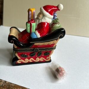 Santa trinket box